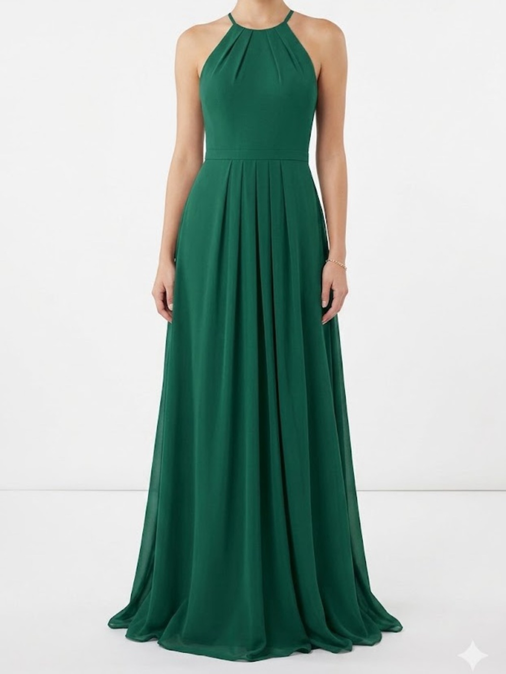 Weddington Way Forest Green Halter Maxi Dress